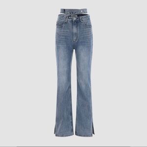 Cider HIP Double Waisted Band Jeans